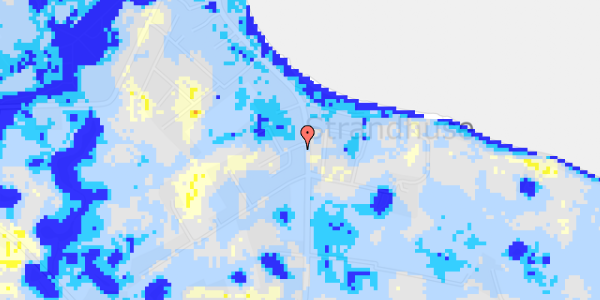 Ekstrem regn på Højvang 1