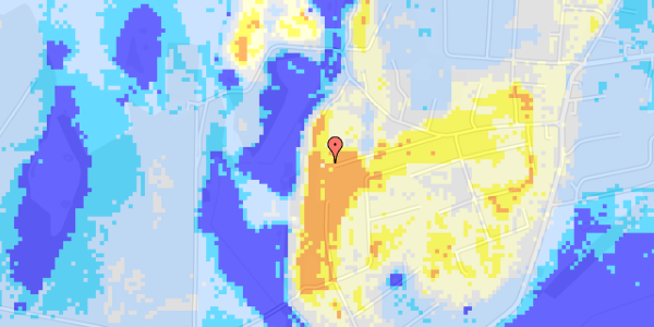 Ekstrem regn på Kaj Rasksvej 4