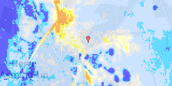 Ekstrem regn på Kirkebjerg 2