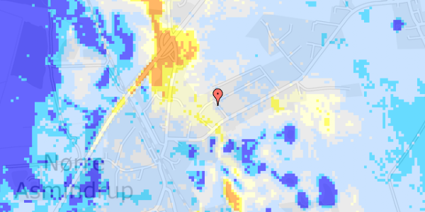 Ekstrem regn på Kirkebjerg 5