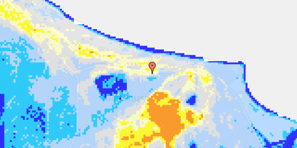 Ekstrem regn på Klint Strandvej 44