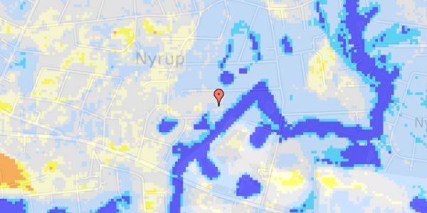 Ekstrem regn på Kokkevang 44