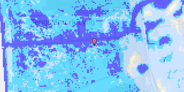 Ekstrem regn på Krebsens Vej 5