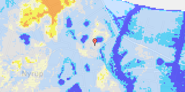 Ekstrem regn på Laurasvej 2