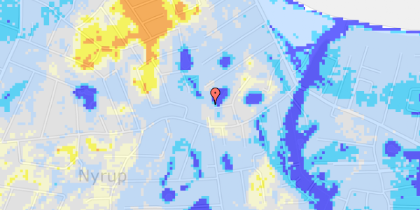 Ekstrem regn på Laurasvej 7