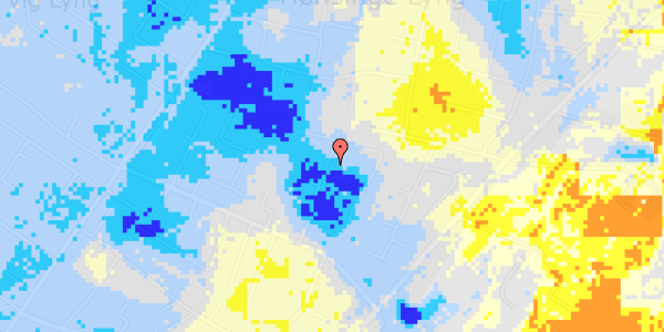 Ekstrem regn på Lillemosevej 8