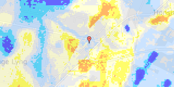 Ekstrem regn på Lokesvej 15