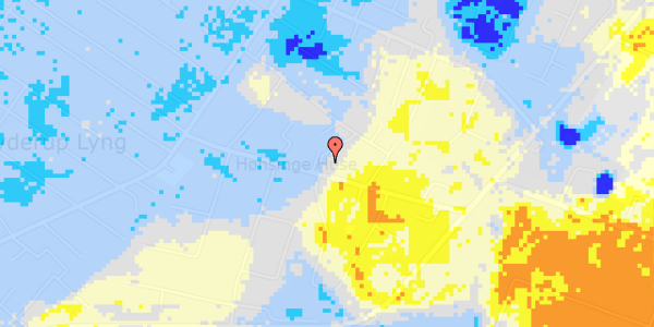 Ekstrem regn på Louisevej 2