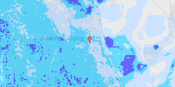 Ekstrem regn på Lynggærdevej 3