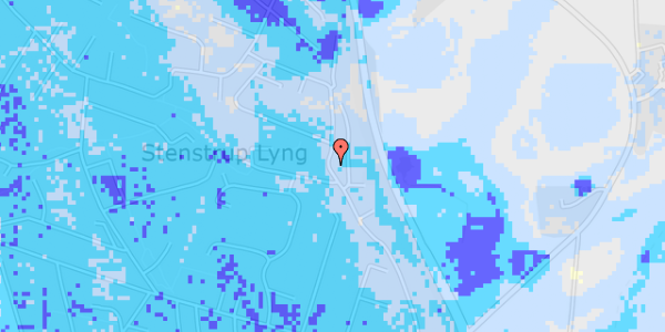 Ekstrem regn på Lynggærdevej 38