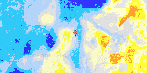 Ekstrem regn på Lyngkrogen 13