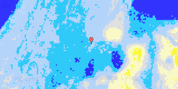 Ekstrem regn på Lyngvej 80