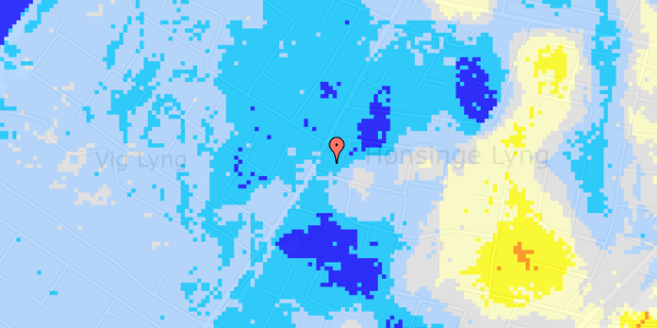 Ekstrem regn på Lyngvej 167