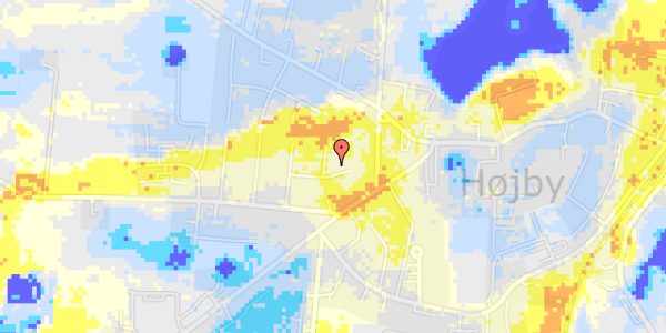 Ekstrem regn på Merianvej 2