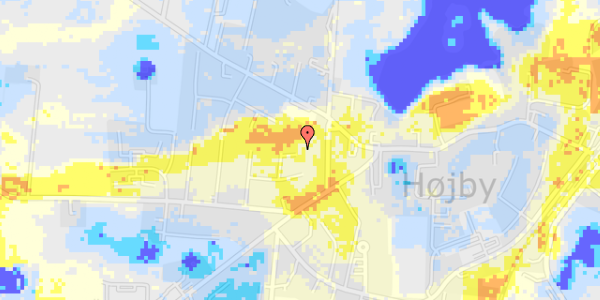 Ekstrem regn på Merianvej 8