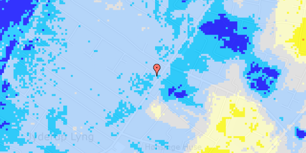 Ekstrem regn på Mogens Heeringsvej 3