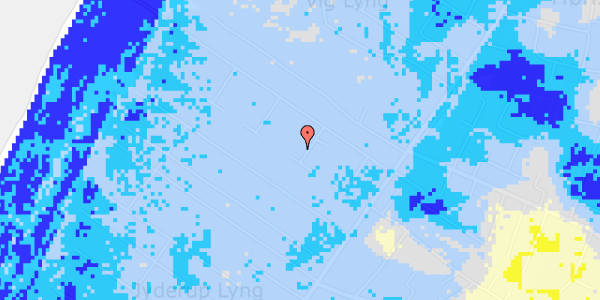 Ekstrem regn på Mogens Heeringsvej 26