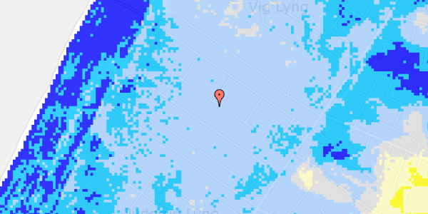 Ekstrem regn på Mogens Heeringsvej 47