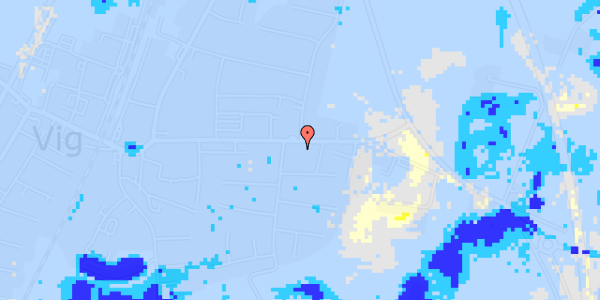 Ekstrem regn på Møllevej 38