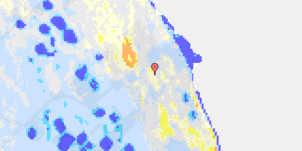 Ekstrem regn på Ndr Skovvej 7