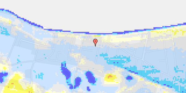 Ekstrem regn på Nordre Strandvej 28B