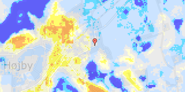 Ekstrem regn på Nygårdsvej 17