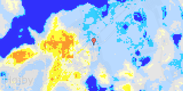 Ekstrem regn på Nygårdsvej 27B