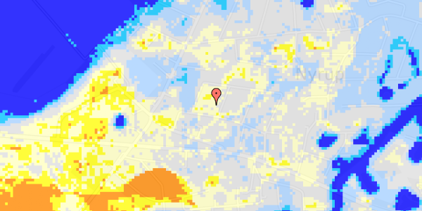 Ekstrem regn på Nyrup Huse 5