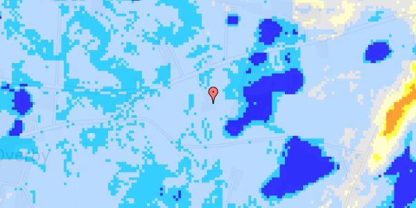 Ekstrem regn på Oddenvej 161