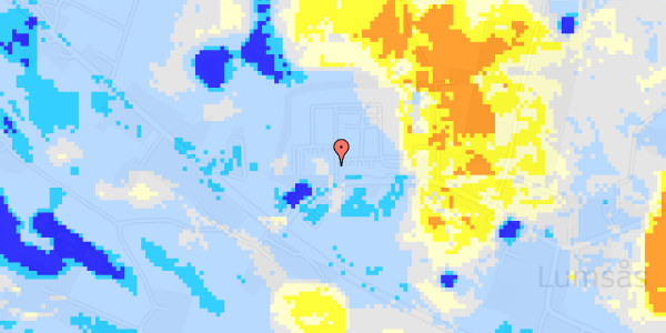 Ekstrem regn på Oddenvej 182