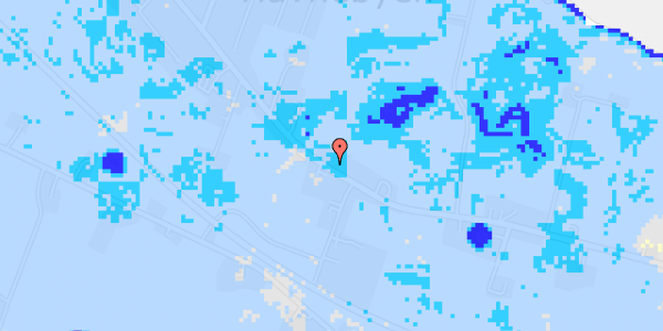 Ekstrem regn på Oddenvej 292