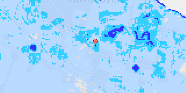 Ekstrem regn på Oddenvej 294