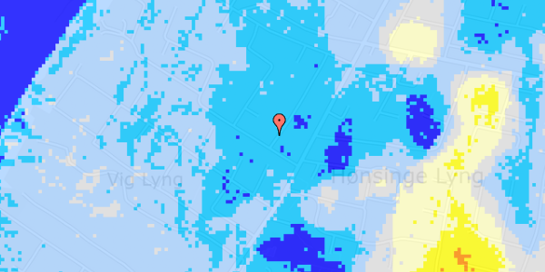 Ekstrem regn på Pileengen 1