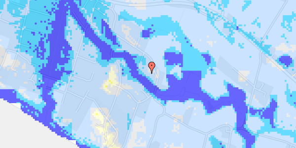 Ekstrem regn på Pindemosevej 5