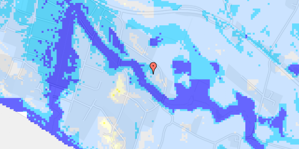 Ekstrem regn på Pindemosevej 11