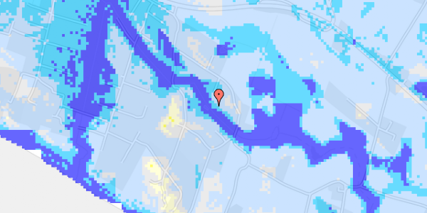 Ekstrem regn på Pindemosevej 13