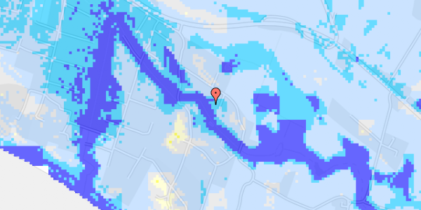 Ekstrem regn på Pindemosevej 15B