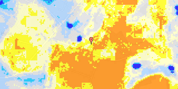 Ekstrem regn på Ravnsbjergvej 48