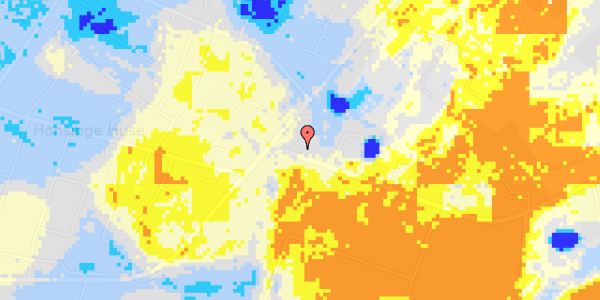 Ekstrem regn på Ravnsbjergvej 60