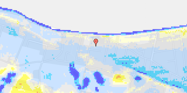 Ekstrem regn på Ravnsvej 1