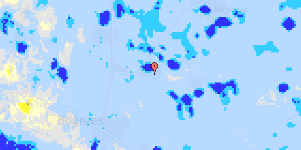 Ekstrem regn på Sejstrupvej 2