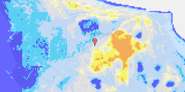 Ekstrem regn på Astavej 14A