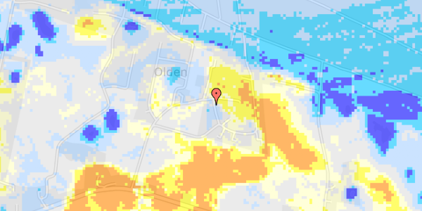 Ekstrem regn på Snedkerkrogen 2