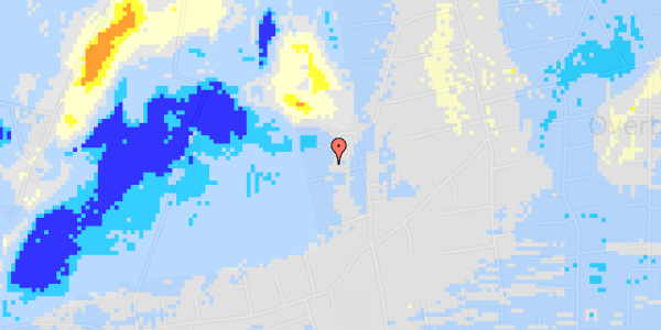 Ekstrem regn på Solsortvej 4