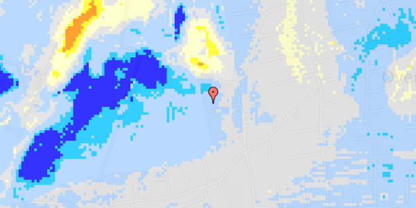 Ekstrem regn på Solsortvej 6