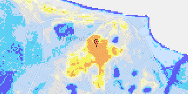 Ekstrem regn på Strandvangsvej 4