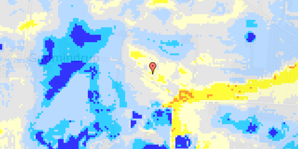 Ekstrem regn på Strandvej 14