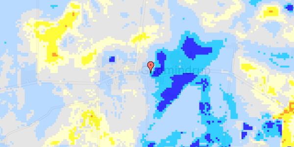 Ekstrem regn på Strandvej 20