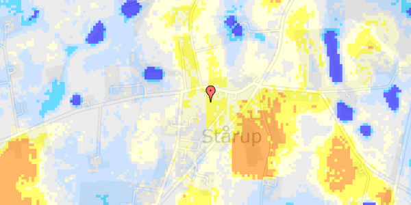 Ekstrem regn på Stårupvej 36