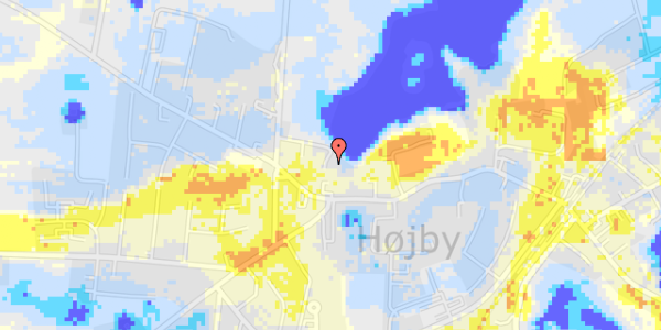 Ekstrem regn på Søparken 18